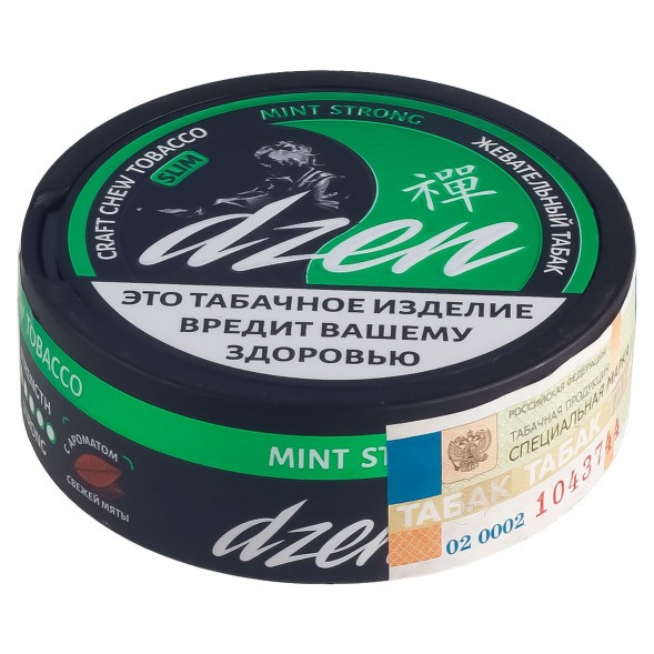 Табак жевательный DZEN Strong - Mint Slim (Мята) купить в Волгограде