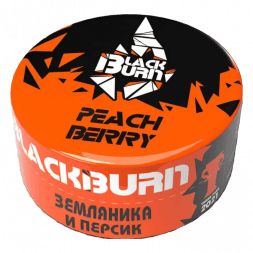 Табак BlackBurn - Peachberry (Земляника и Персик, 25 грамм)