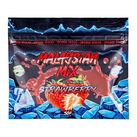 Смесь Malaysian Mix Medium - Strawberry (Клубника, 50 грамм) купить в Волгограде