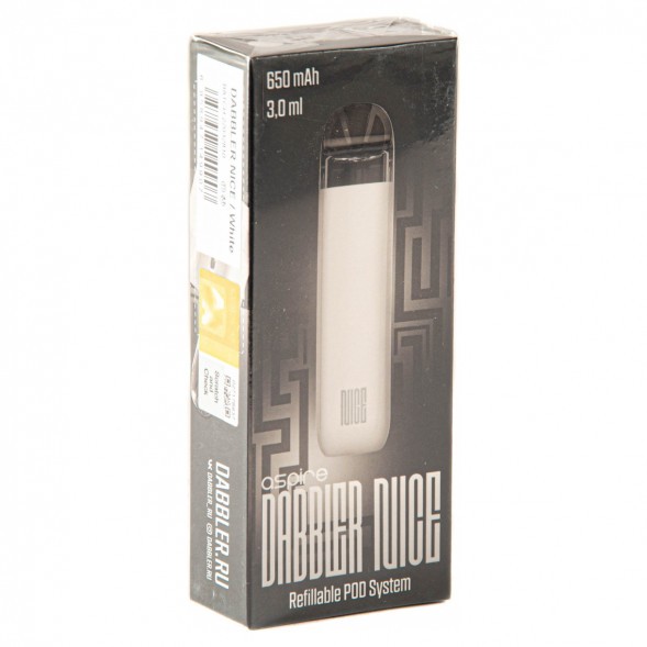 Электронная сигарета Brusko - Dabbler Nice (Белый) купить в Волгограде