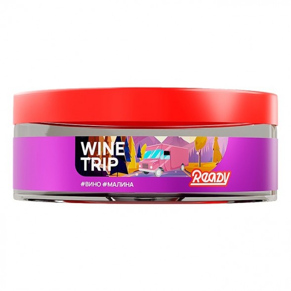 Табак Ready - Wine Trip (Smoky Trip №2) (Белое Вино Совиньон Блан, Малина, 100 грамм) купить в Волгограде