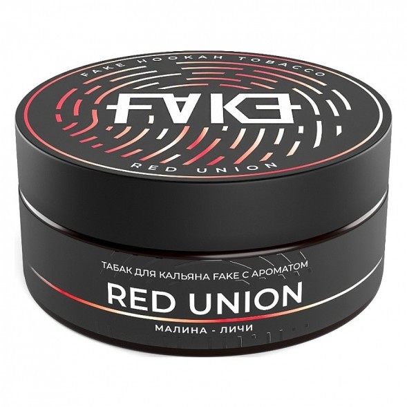 Табак FAKE - Red Union (Малина и Личи, 100 грамм) купить в Волгограде