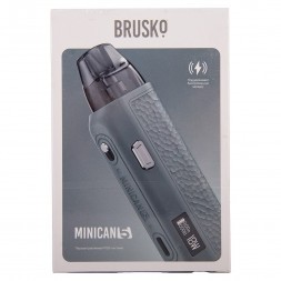 Электронная сигарета Brusko - Minican 5 (Серый)