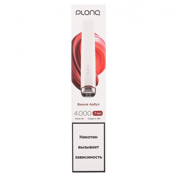 PLONQ PLUS PRO - Вишня Арбуз (4000 затяжек) купить в Волгограде