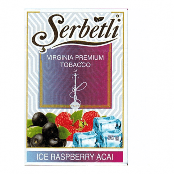 Табак Serbetli - Ice Raspberry Acai (Асаи Малина со Льдом, 50 грамм, Акциз) купить в Волгограде