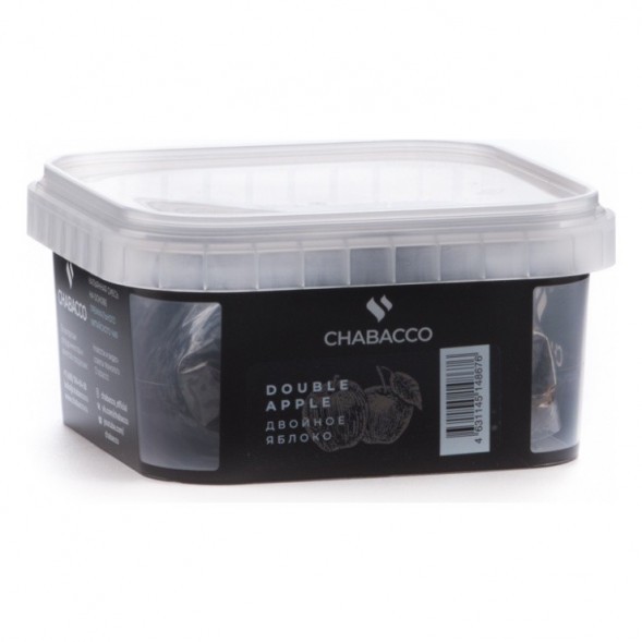Смесь Chabacco MEDIUM - Double Apple (Двойное Яблоко, 200 грамм) купить в Волгограде