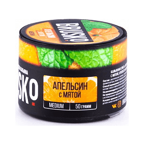 Смесь Brusko Medium - Апельсин с Мятой (50 грамм) купить в Волгограде