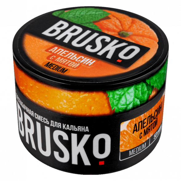 Смесь Brusko Medium - Апельсин с Мятой (50 грамм) купить в Волгограде