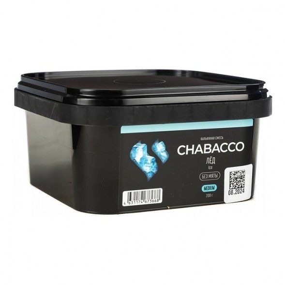 Смесь Chabacco MEDIUM - Ice (Лёд, 200 грамм) купить в Волгограде