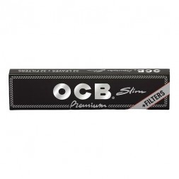 Бумага для самокруток OCB - SLIM Premium +FILTERS (32 штуки)