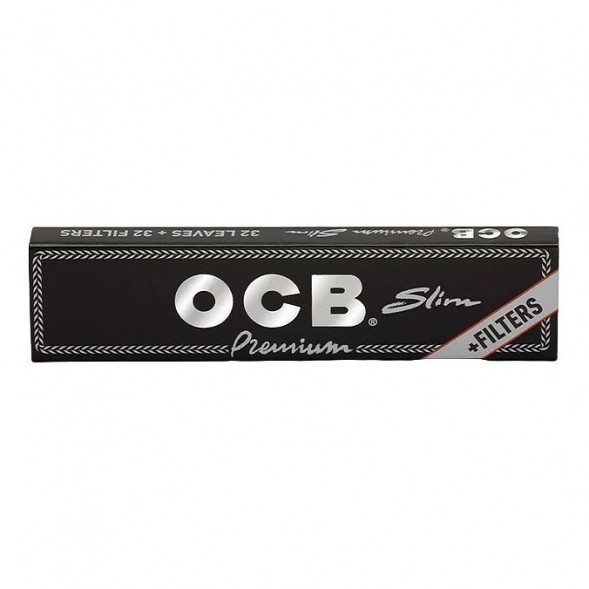 Бумага для самокруток OCB - SLIM Premium +FILTERS (32 штуки) купить в Волгограде