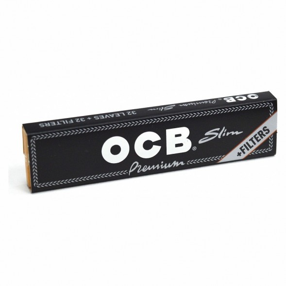 Бумага для самокруток OCB - SLIM Premium +FILTERS (32 штуки) купить в Волгограде