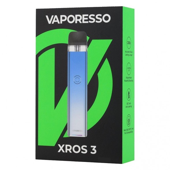 Электронная сигарета Vaporesso XROS 3 - Sky Blue купить в Волгограде